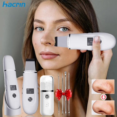 Ultrasonic Blackhead Remover & Facial Skin Scrubber - Skin Lifting and Pore Cleaning - Epic Trends and Gifts - Skincare - S9c3b300184434f3c97d47166af29e1afY